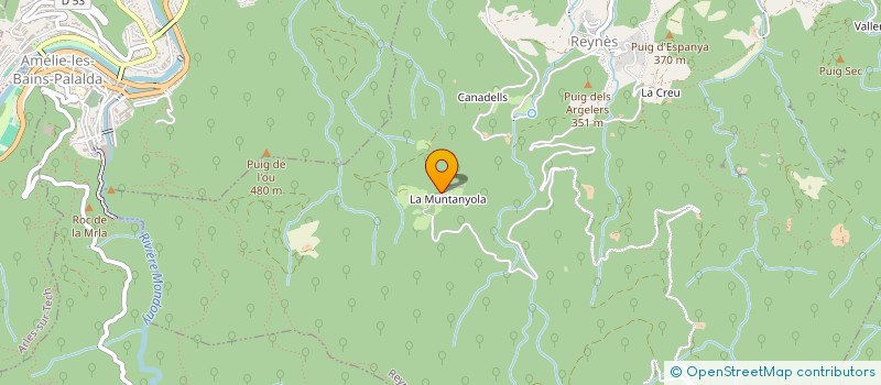 localisation de l'entreprise GAEC GUILLEMAND  REYNES