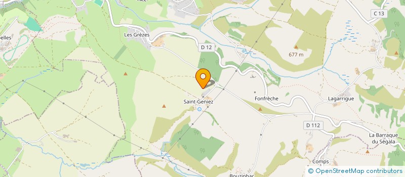 localisation de l'entreprise GAEC H.A.R DE CONDAMINES à SAINTE-RADEGONDE