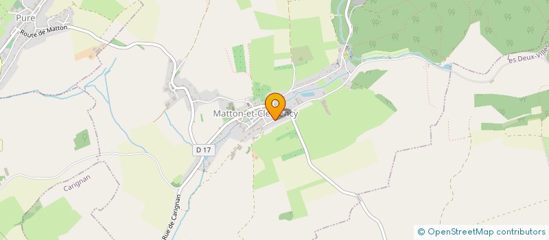 localisation de l'entreprise GAEC HABAY à MATTON-ET-CLEMENCY
