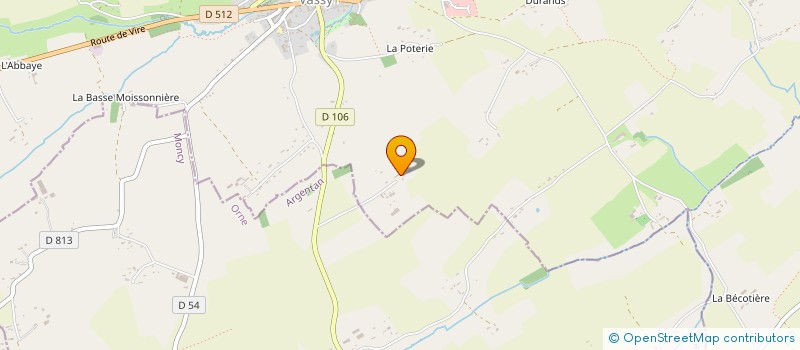 localisation de l'entreprise GAEC HARDY à VALDALLIERE