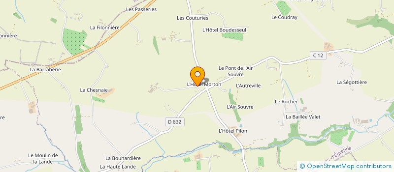 localisation de l'entreprise GAEC HAVARD PERE ET FILS à SAINT-MARS D EGRENNE