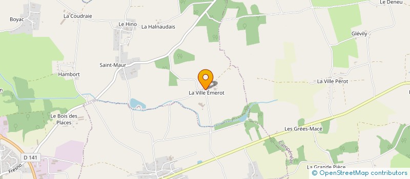 localisation de l'entreprise GAEC HELUARD  PLOERMEL