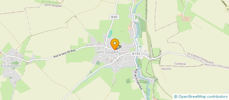 localisation de l'entreprise GAEC HENNEQUART FRERES  REJET-DE-BEAULIEU