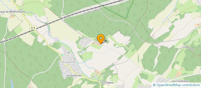 localisation de l'entreprise GAEC HENRIET  CHAUCENNE