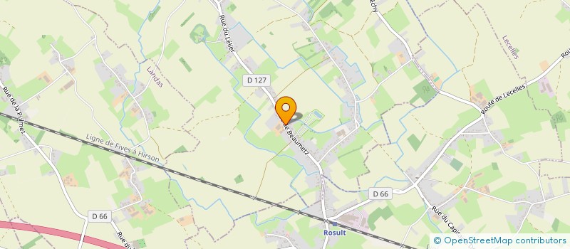 localisation de l'entreprise GAEC HERBOMMEZ à SAMEON