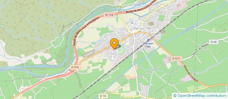 localisation de l'entreprise GAEC HEREDIA à ILLE-SUR-TET