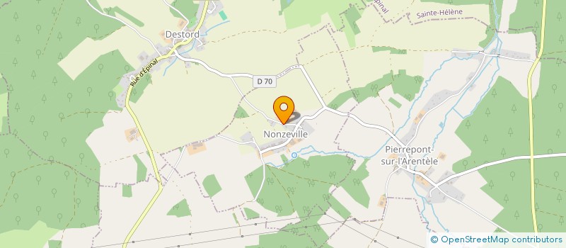 localisation de l'entreprise GAEC HERTEMENT  NONZEVILLE