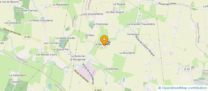 localisation de l'entreprise GAEC HEURTIN à DOMLOUP