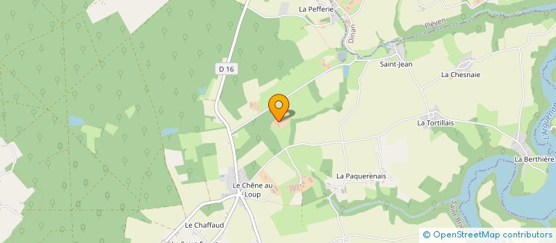 localisation de l'entreprise GAEC HINGANT à PLEDELIAC
