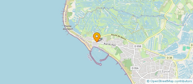 localisation de l'entreprise GAEC HIPPOBUS DE L'ILE à L'EPINE