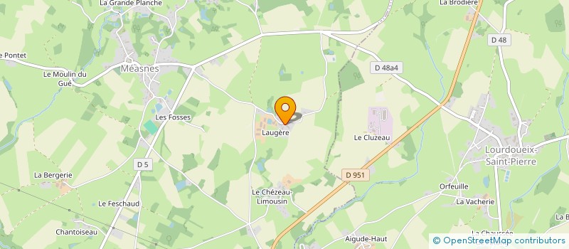 localisation de l'entreprise GAEC HIPPOLYTE  MEASNES