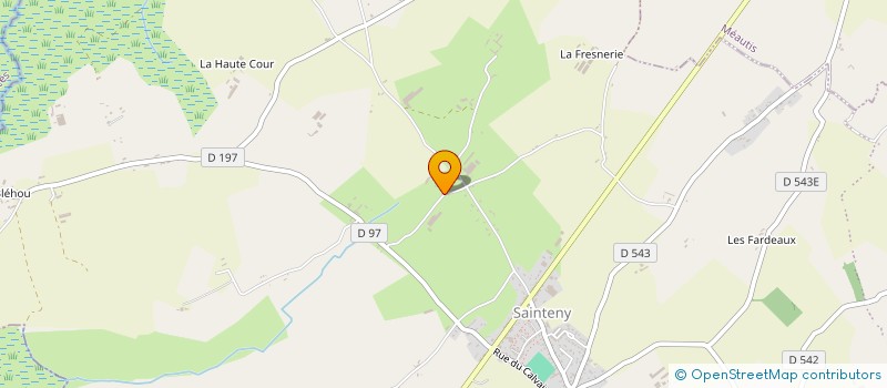 localisation de l'entreprise GAEC HODEY  TERRE-ET-MARAIS