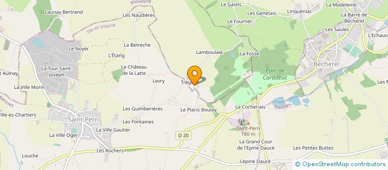 localisation de l'entreprise GAEC HOLSTEIN ALLIANCE à PLOUASNE