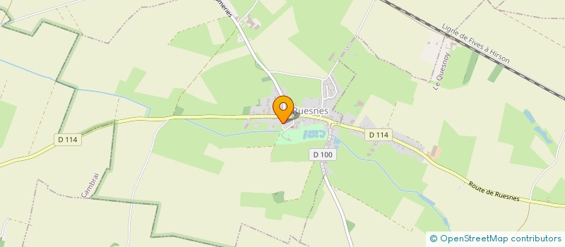 localisation de l'entreprise GAEC HONORE DE VILLEREAU à POTELLE