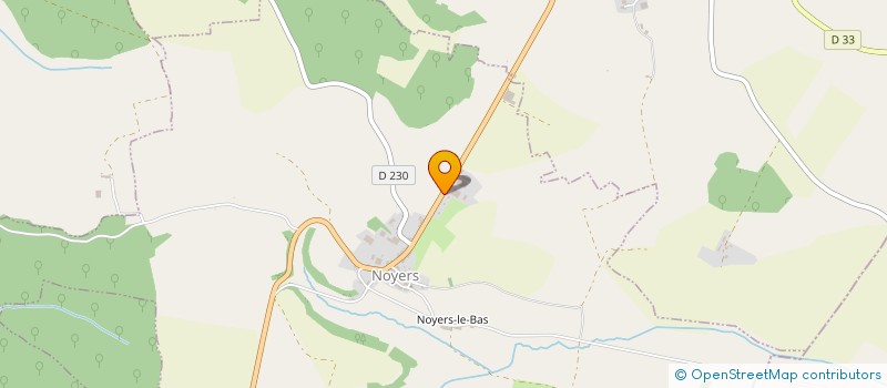 localisation de l'entreprise GAEC HORIOT à NOYERS