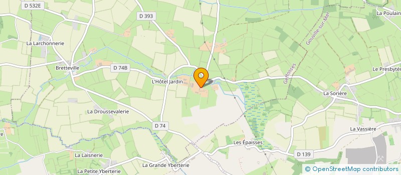 localisation de l'entreprise GAEC HOTEL ES BOIS à GEFFOSSES