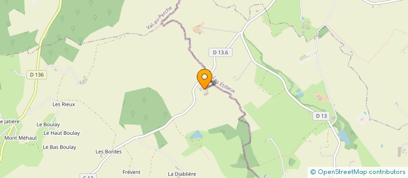 localisation de l'entreprise GAEC HUBERSON à CETON