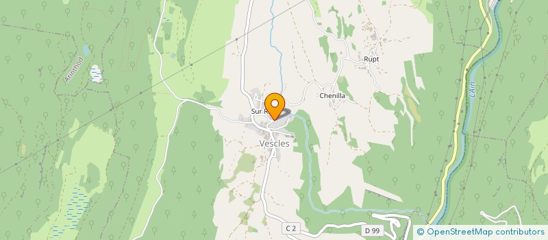 localisation de l'entreprise GAEC JANOD  VESCLES