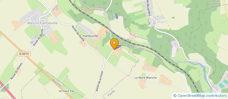 localisation de l'entreprise GAEC JANSSEUNE  MESNIL-PANNEVILLE