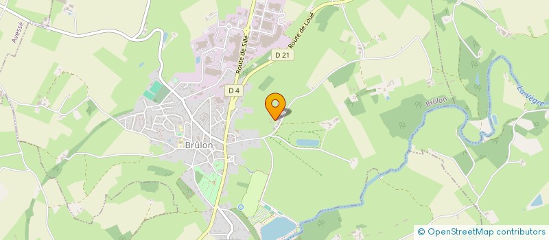 localisation de l'entreprise GAEC JARDIN  BRULON