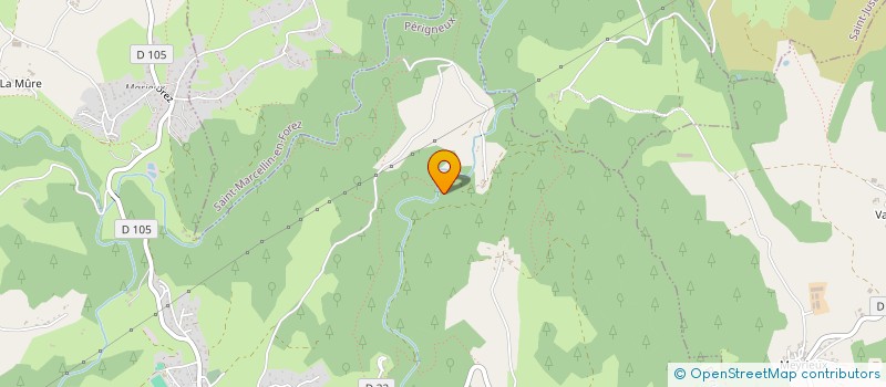 localisation de l'entreprise GAEC JARDIN DU FOIN  PERIGNEUX