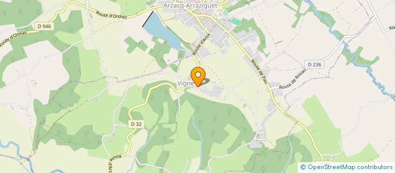 localisation de l'entreprise GAEC JEANTOU  VIGNES