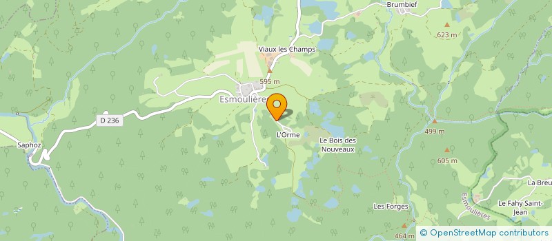localisation de l'entreprise GAEC JEUDY FRERES à ESMOULIERES