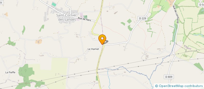 localisation de l'entreprise GAEC JMH à TINCHEBRAY-BOCAGE