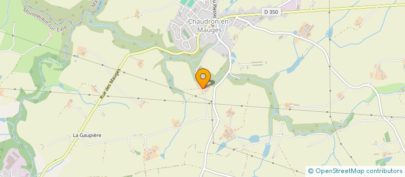localisation de l'entreprise GAEC JOLIMI à MONTREVAULT-SUR-EVRE