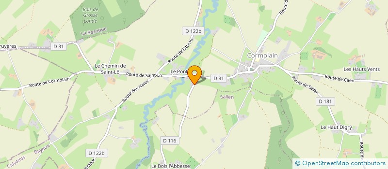 localisation de l'entreprise GAEC JOUAN-BURES à LES LOGES