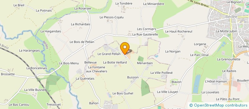 localisation de l'entreprise GAEC JOUAN DES LILAS à LA NOUAYE