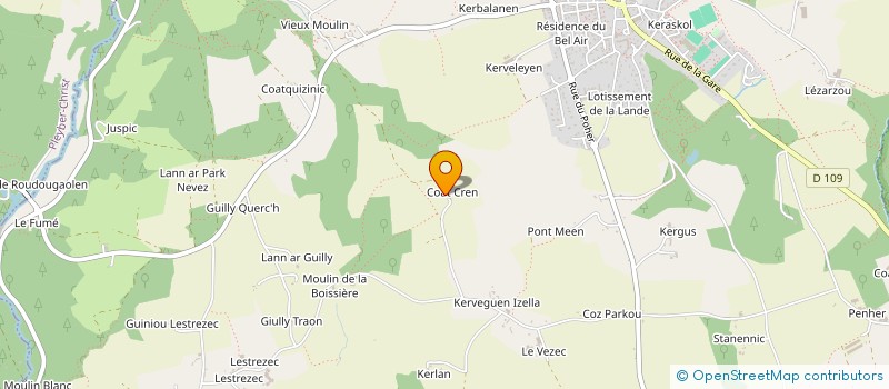 localisation de l'entreprise GAEC JOUETRE à PLOURIN-LES-MORLAIX