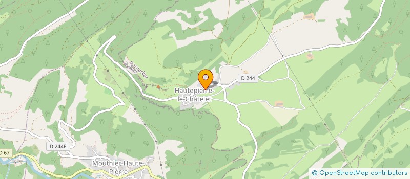 localisation de l'entreprise GAEC JOUFFROY à LES PREMIERS SAPINS