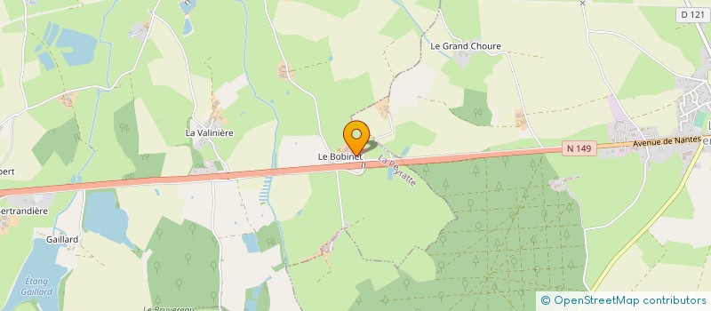 localisation de l'entreprise GAEC JOUREL à LA PEYRATTE