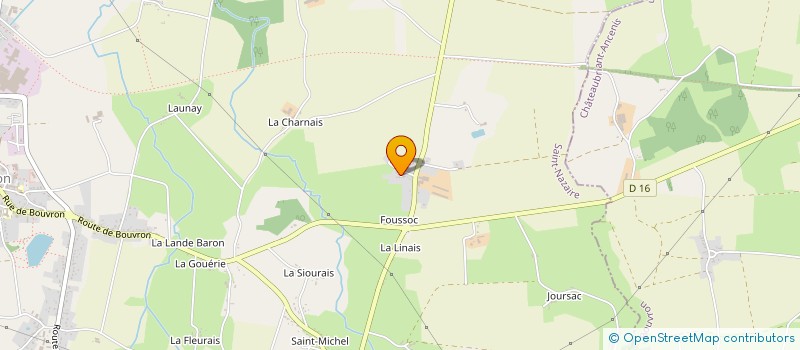 localisation de l'entreprise GAEC JOUSSELIN à CAMPBON