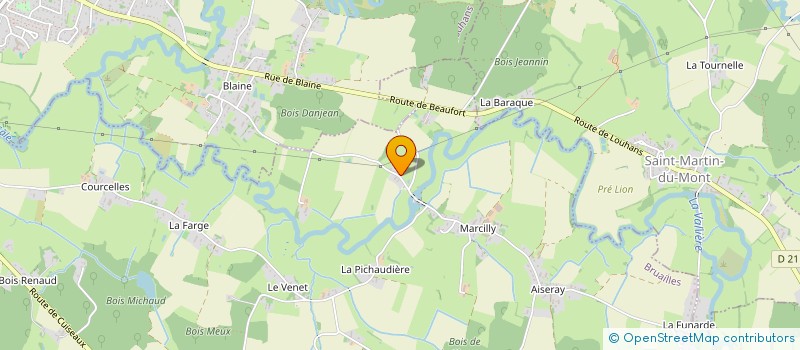 localisation de l'entreprise GAEC JOUVENCEAU  BRUAILLES