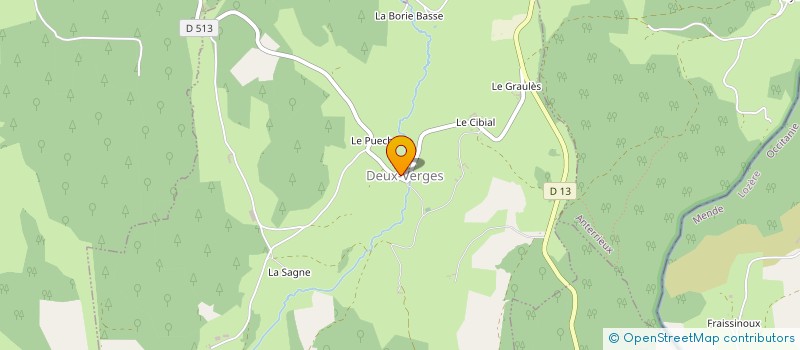localisation de l'entreprise GAEC JUGIEU RAYNAL à JABRUN