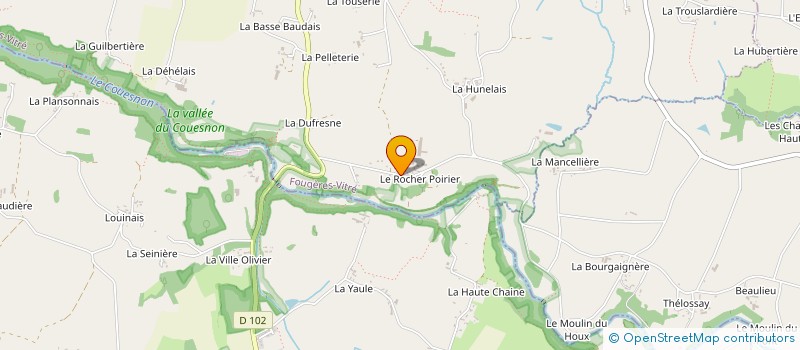 localisation de l'entreprise GAEC JUGUET à RIVES-DU-COUESNON