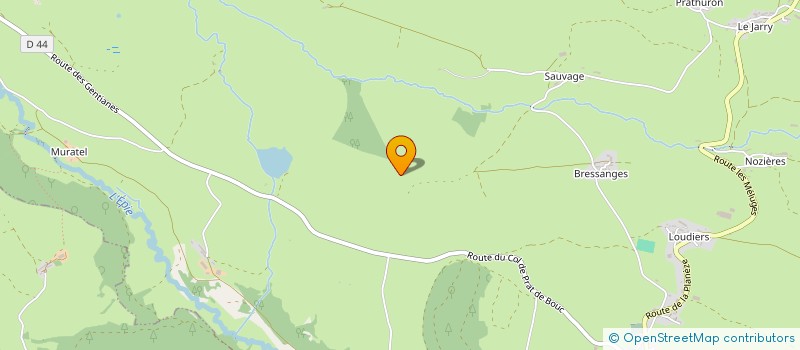 localisation de l'entreprise GAEC JULHES A PRATHURON à PAULHAC