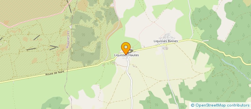 localisation de l'entreprise GAEC JULIAN REGIS ET CHRISTINE  NANT