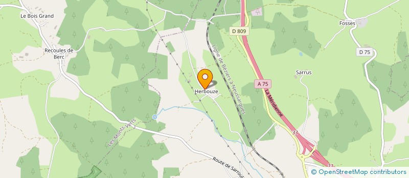 localisation de l'entreprise GAEC JULIEN à ST CHELY D APCHER