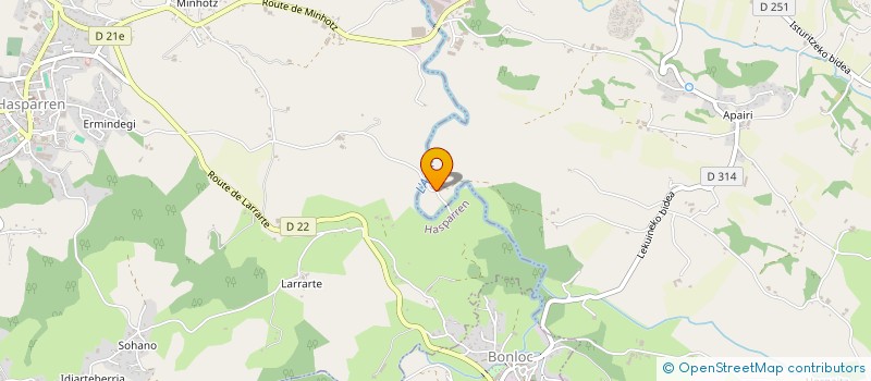 localisation de l'entreprise GAEC KABALAK  AYHERRE