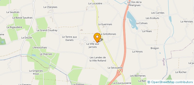 localisation de l'entreprise GAEC KER BLEUNIEK à PIPRIAC