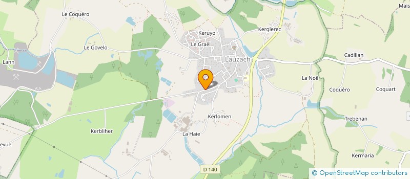 localisation de l'entreprise GAEC KER LB à NOYAL-MUZILLAC