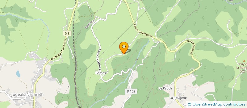 localisation de l'entreprise GAEC KERECOLAIT  TURENNE