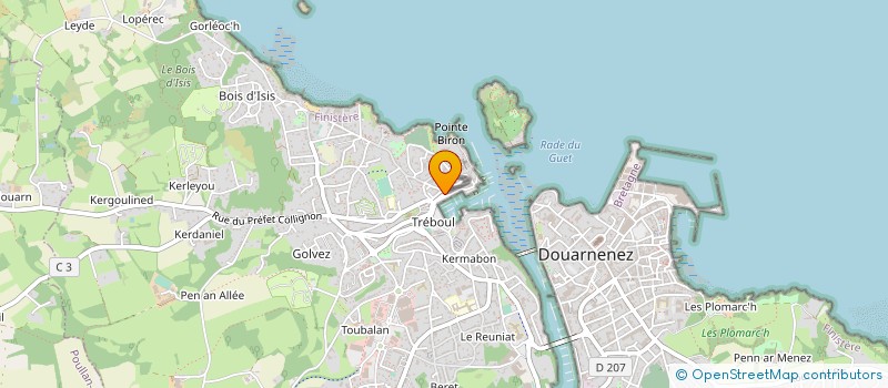 localisation de l'entreprise GAEC KERVAREC  LE JUCH