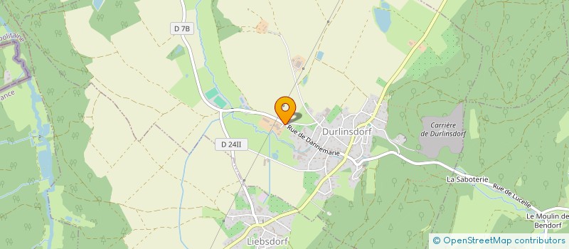 localisation de l'entreprise GAEC KOHLER FRERES à DURLINSDORF
