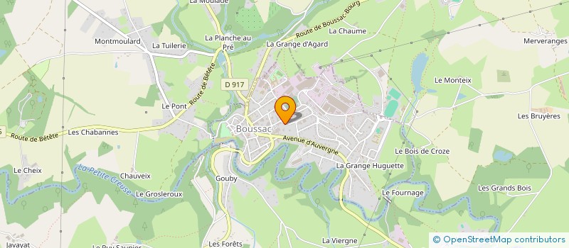 localisation de l'entreprise GAEC KOLKHOZE à LAVAUFRANCHE