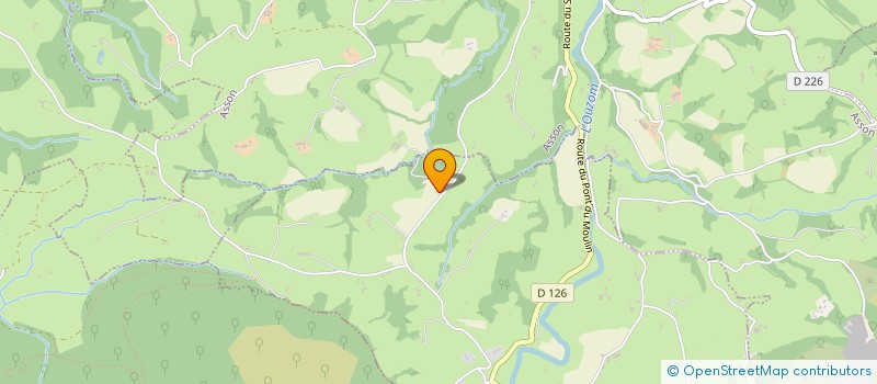 localisation de l'entreprise GAEC L ALPINE à ARTHEZ-D'ASSON