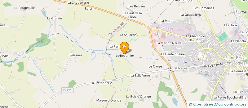 localisation de l'entreprise GAEC L'ARC EN CIEL à MAEN ROCH